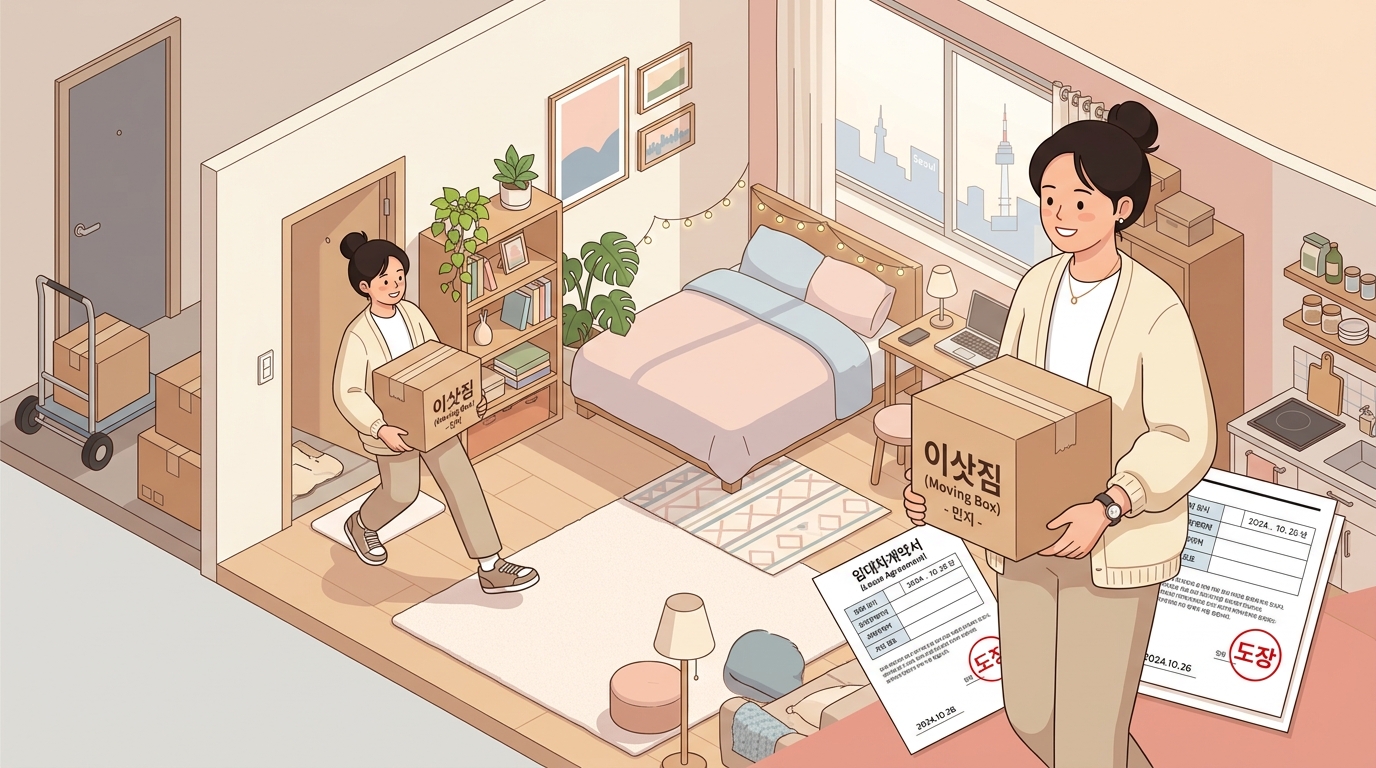 청년 이사 계약서 및 온라인 신청 가이드